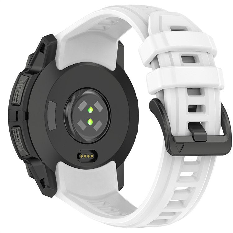 26 mm remme (Instinct® 3 – 50 mm), Whitestone silikone 3