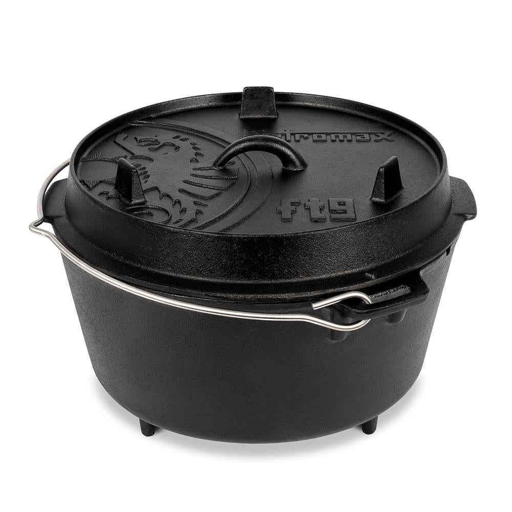 Dutch Oven ft9 med ben – 7,5 L gjutjärnsgryta – Petromax