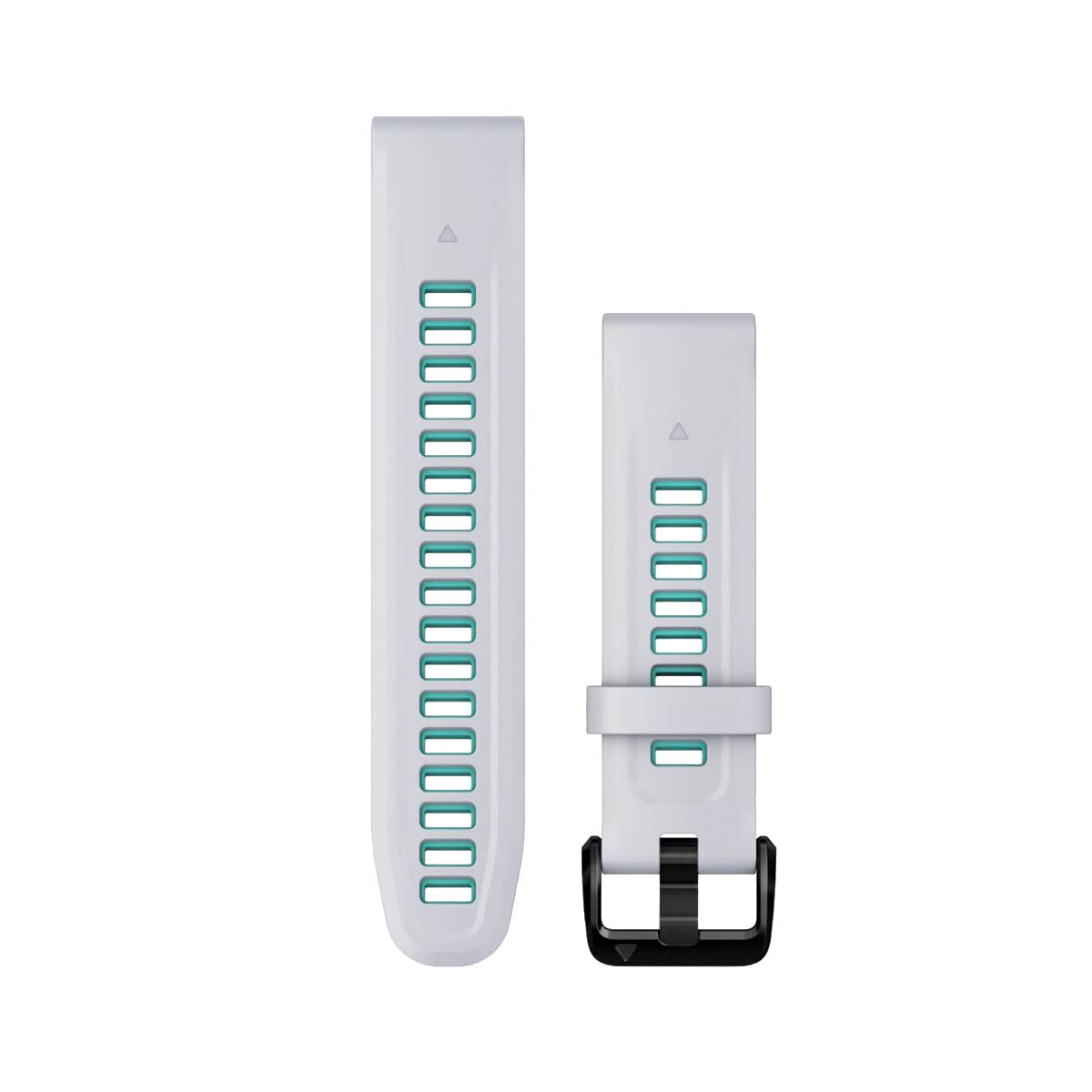 Quickfit 22 mm urremme, Whitestone silikone 1
