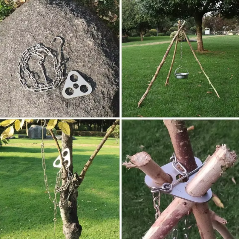 Globuz - Bushcraft lägereldsstativ