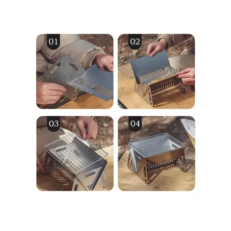 GLOBUZ- Flatpack Mini Grill