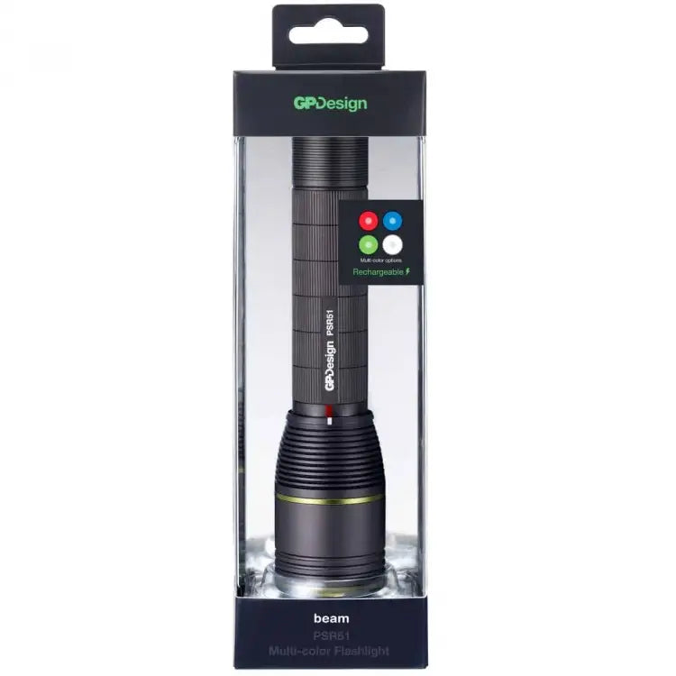 LED-lampa uppladdningsbar Castor PSR51 Flerfärgad 500 lumen - GP-design