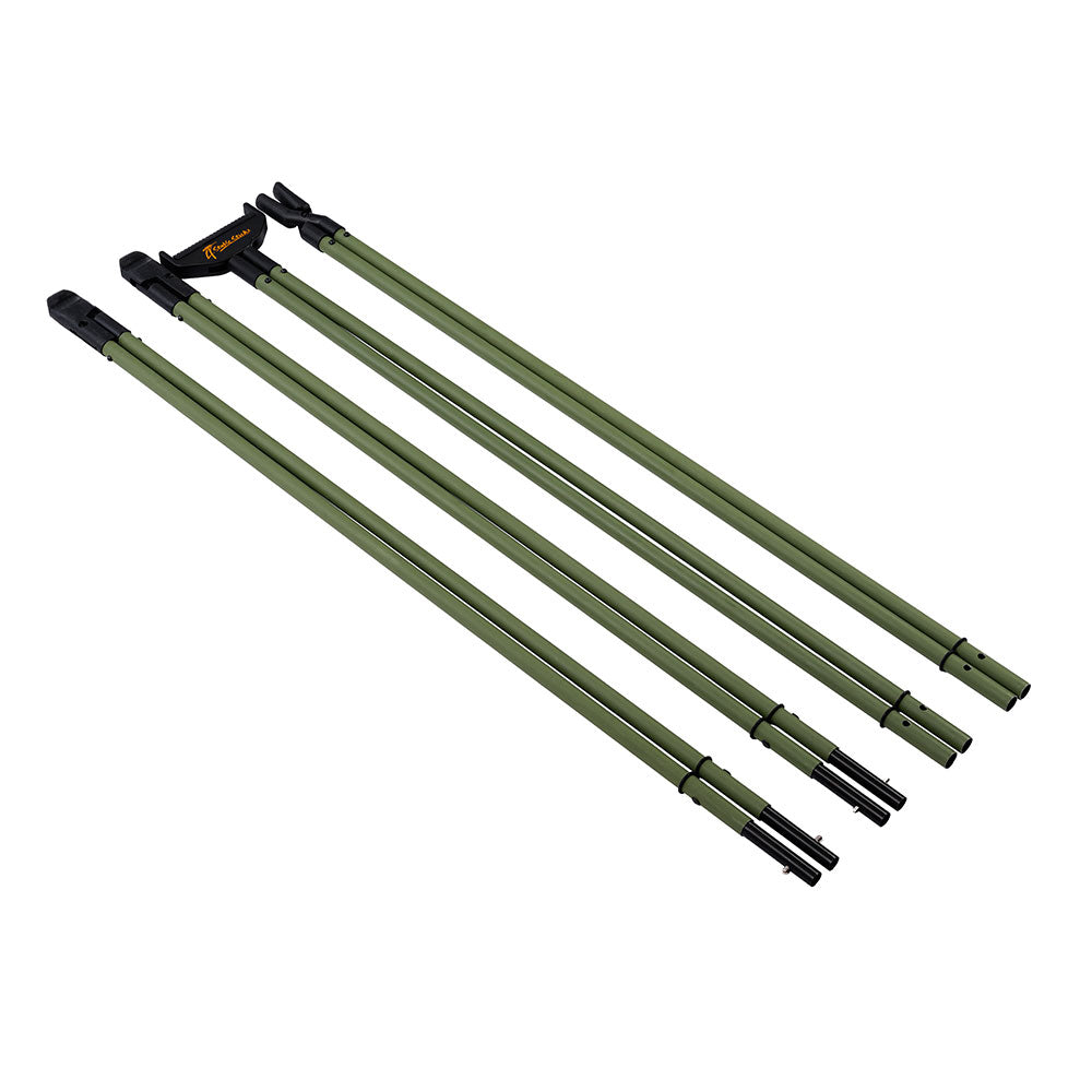 4-bent Skjutstöd grön - 4Stablestick Bush Essential