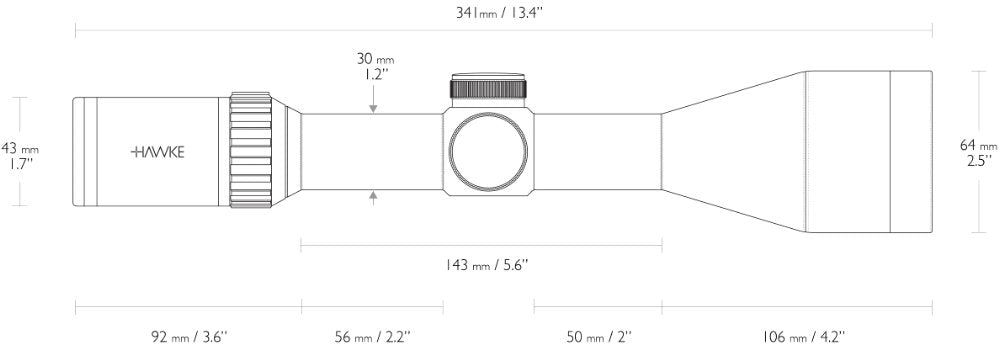 Vantage 30 WA IR - 3-12x56 L4A Dot – Hawke