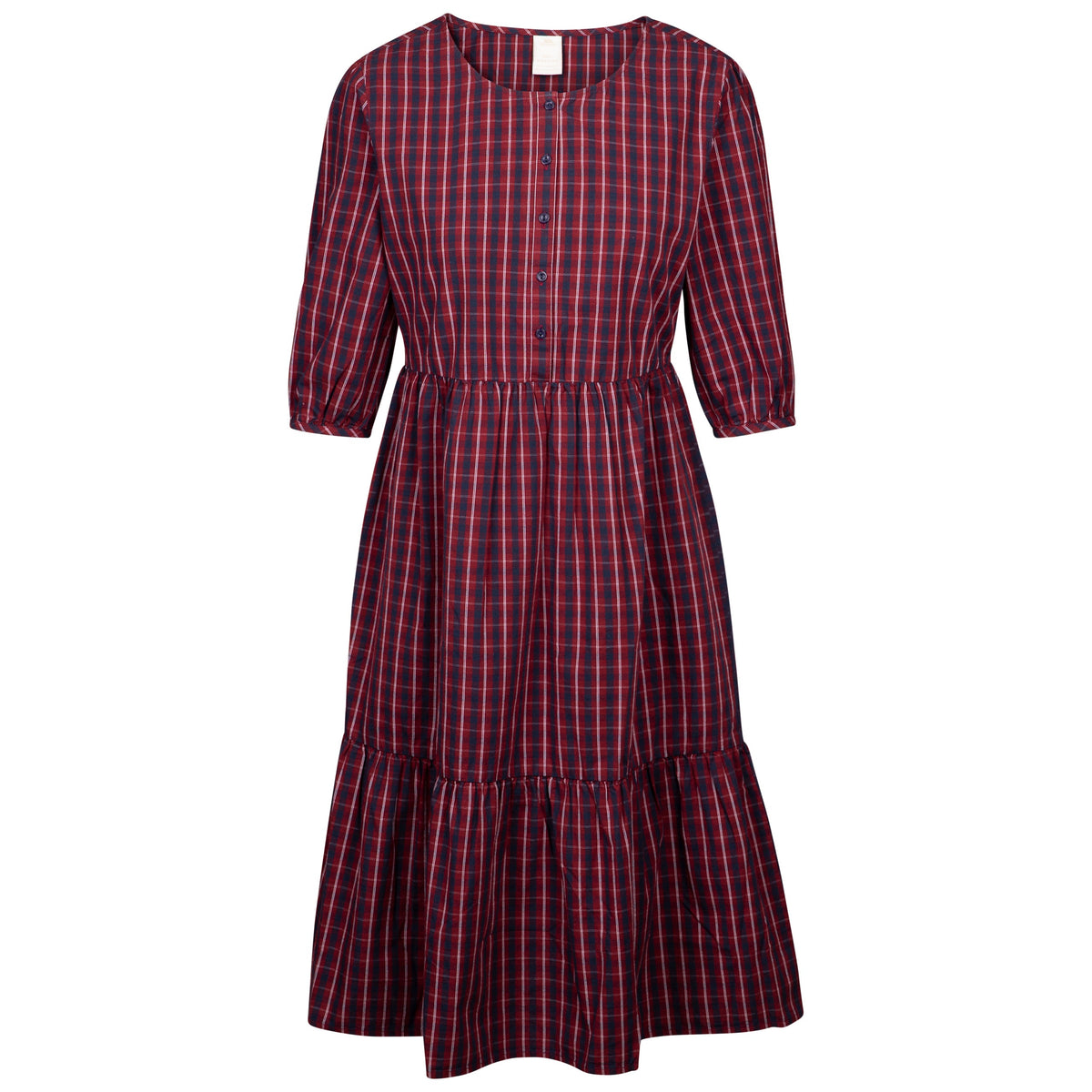 Helen - Dark Cherry Check - Trespass