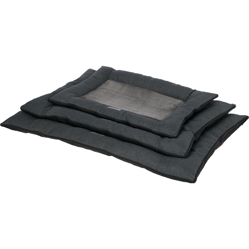Hundbädd Lounger Platin Ortho - 80x55x9cm – Kerbl