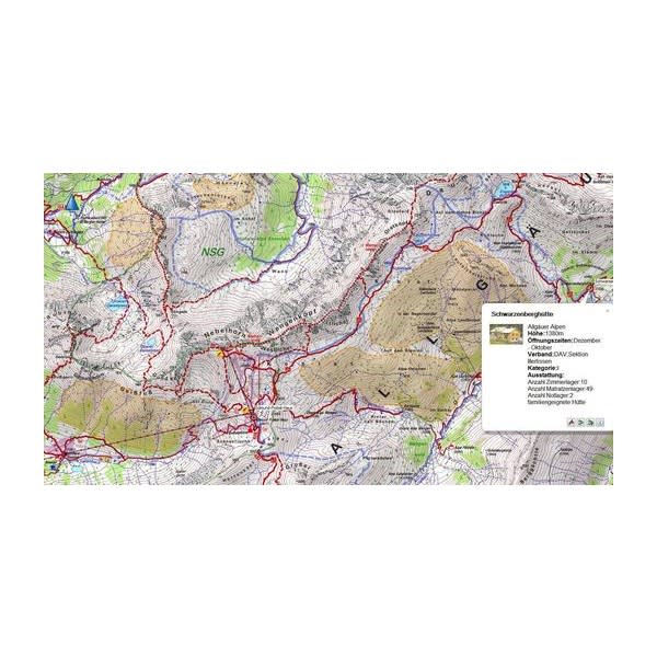 microSD™/SD™-kort: Garmin Alpenvereinskarten v4 – Garmin