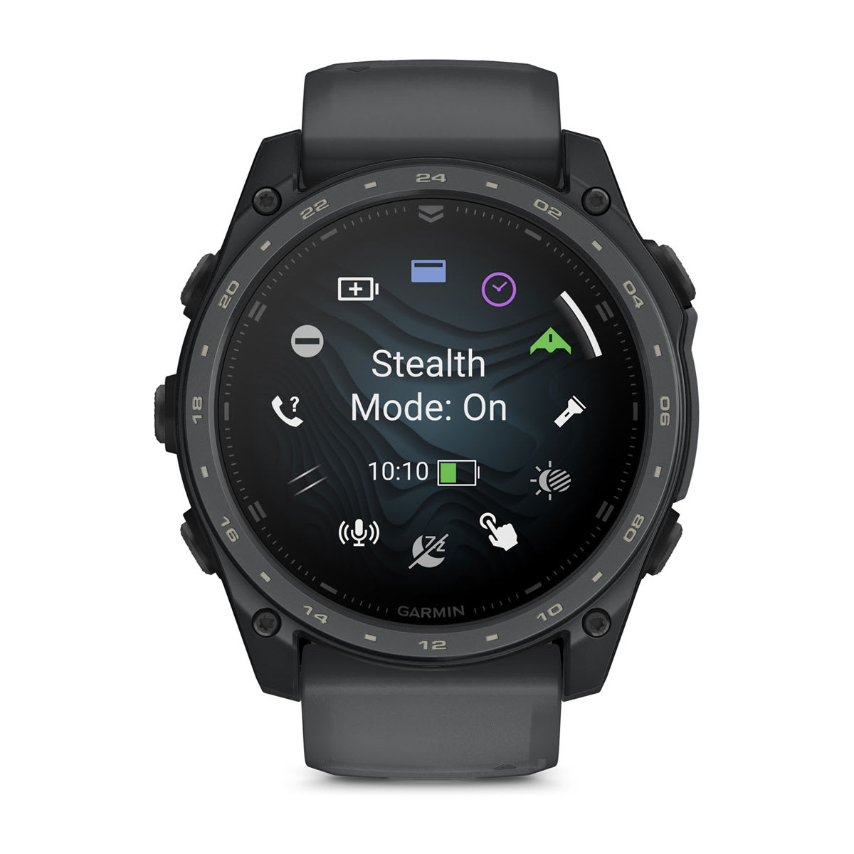 tactix® 8 – 51 mm, AMOLED, Cerakote® Beläggning, Inklusive Applied Ballistics Ultralight™ Solver och Slate Gray Cerakote® Beläggning – Garmin