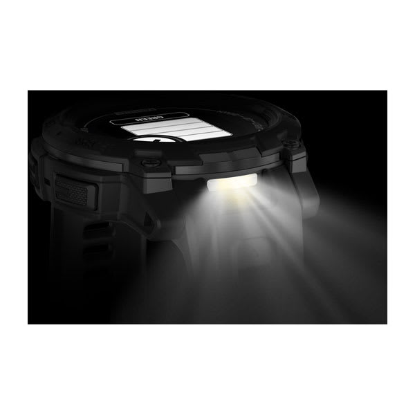 Instinct® 3 – 45 mm, Solar, Tactical Edition, Svart med Svart rem – Garmin