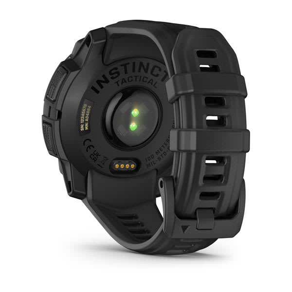 Instinct® 3 – 45 mm, Solar, Tactical Edition, Svart med Svart rem – Garmin