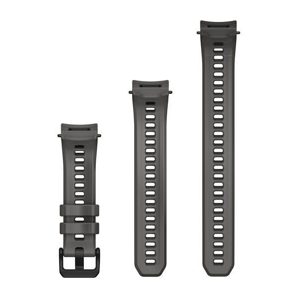 20 mm remme (Instinct® E – 40 mm), Charcoal silikone 1