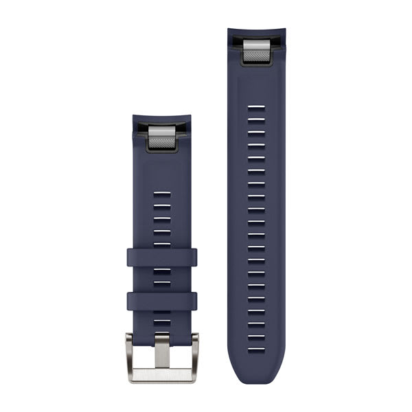 QuickFit® 22 Klockarmband, Marinblått silikonarmband – Garmin