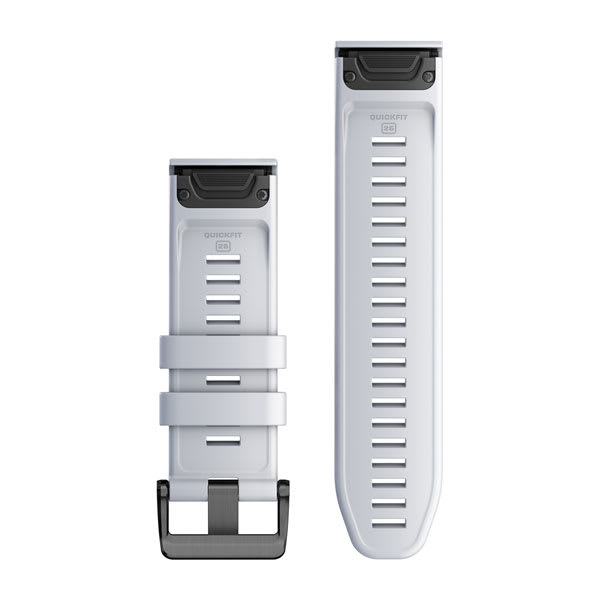 QuickFit® 26 Armband, Whitestone Silikon – Garmin