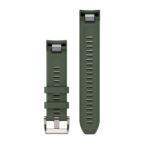 QuickFit® 22 klockarmband Pine Green silikonarmband – Garmin