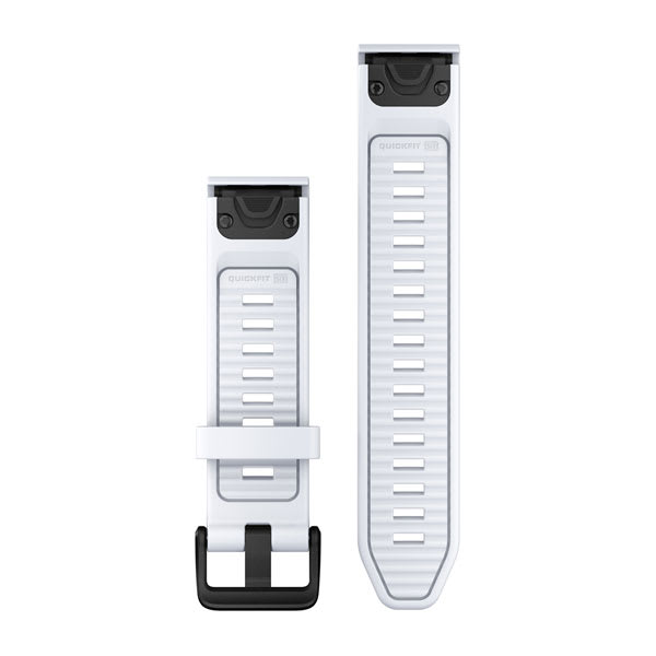 QuickFit® 20 Remmar Whitestone Silikon – Garmin