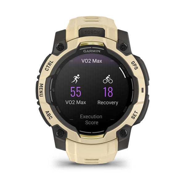 Instinct® 3 – 45 mm, AMOLED, Citrine med Citrine rem – Garmin