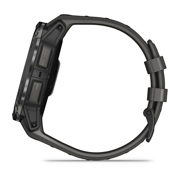 Instinct® 3 – 50 mm, AMOLED, Svart med Charcoal rem – Garmin