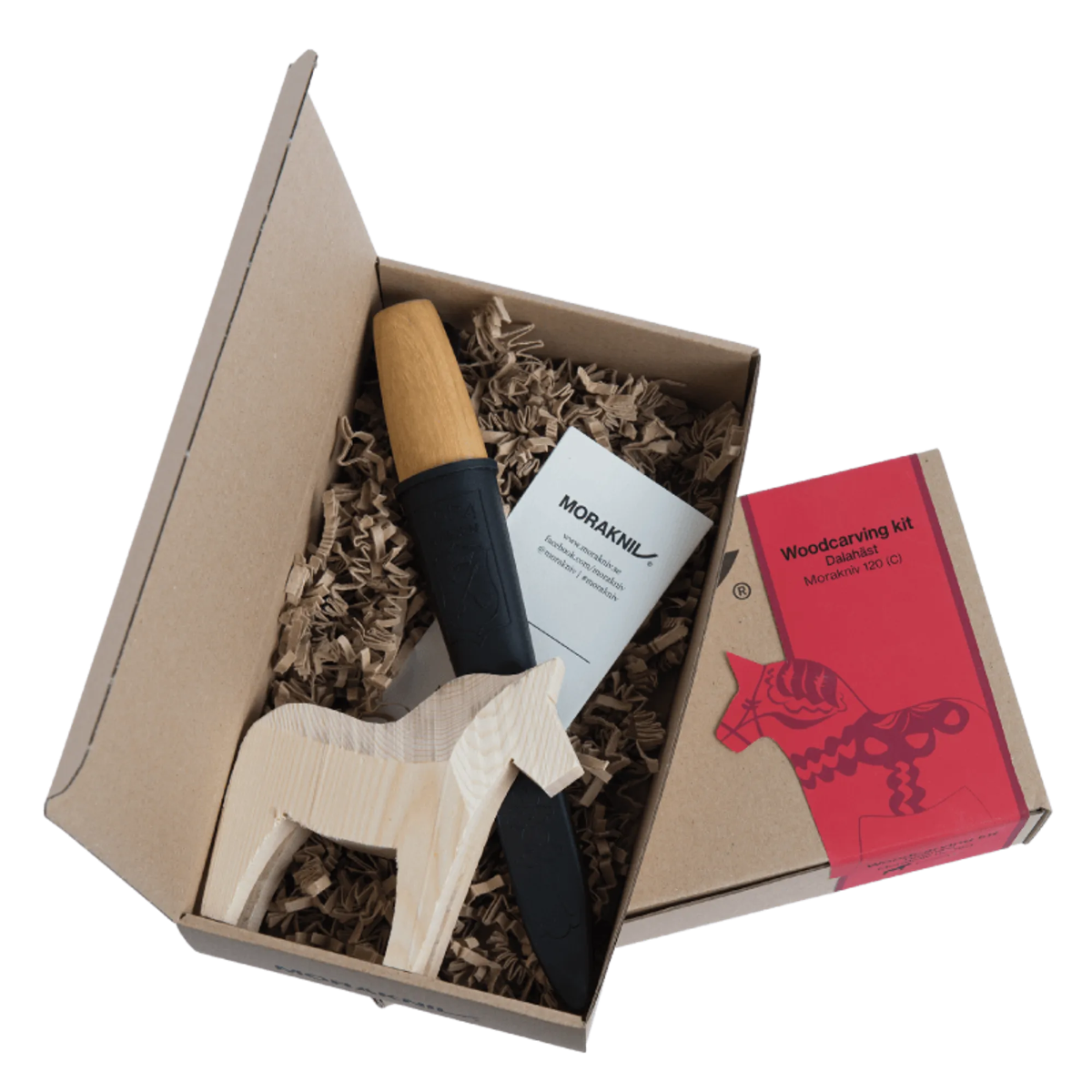 Woodcarving Kit Dalahäst (C) – Morakniv