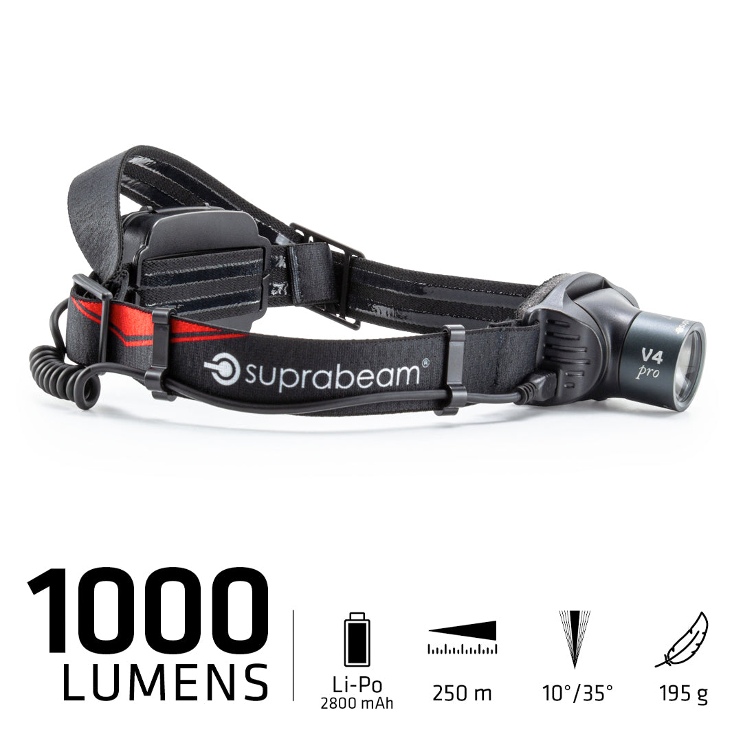 V4pro uppladdningsbar – Suprabeam