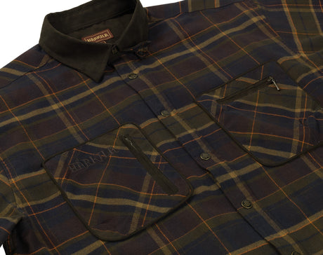 Pajala Skjorta - Mellow brown check - Härkila