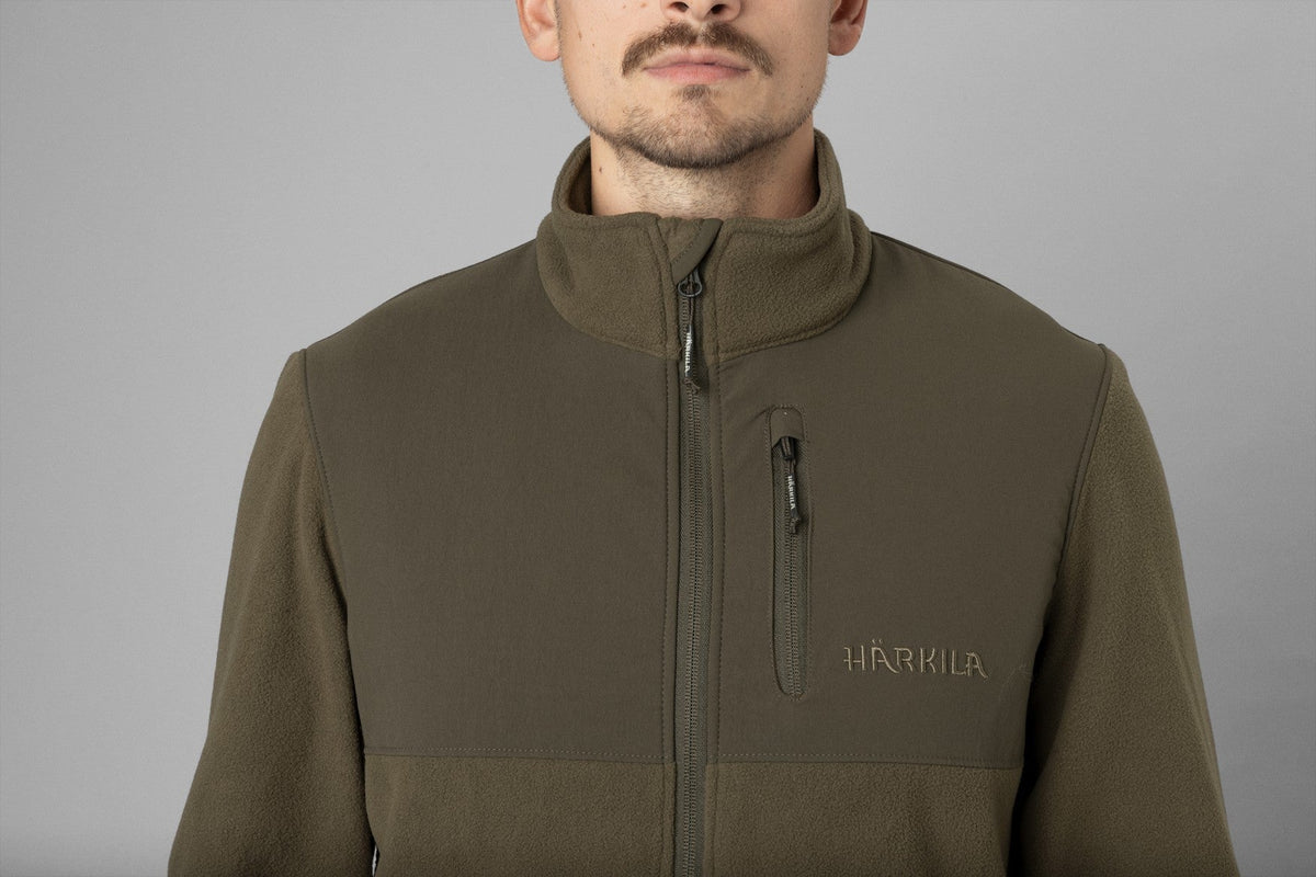 Fjäll Fleecejacka Light willow green - Härkila