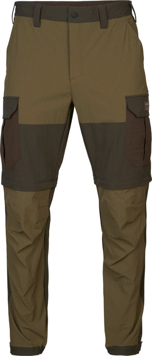 Logmar Lättviktiga Zip-off Byxor Dark olive/Willow green - Härkila