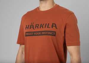 Logo Kortärmad T-shirt Arabian Spice - Härkila