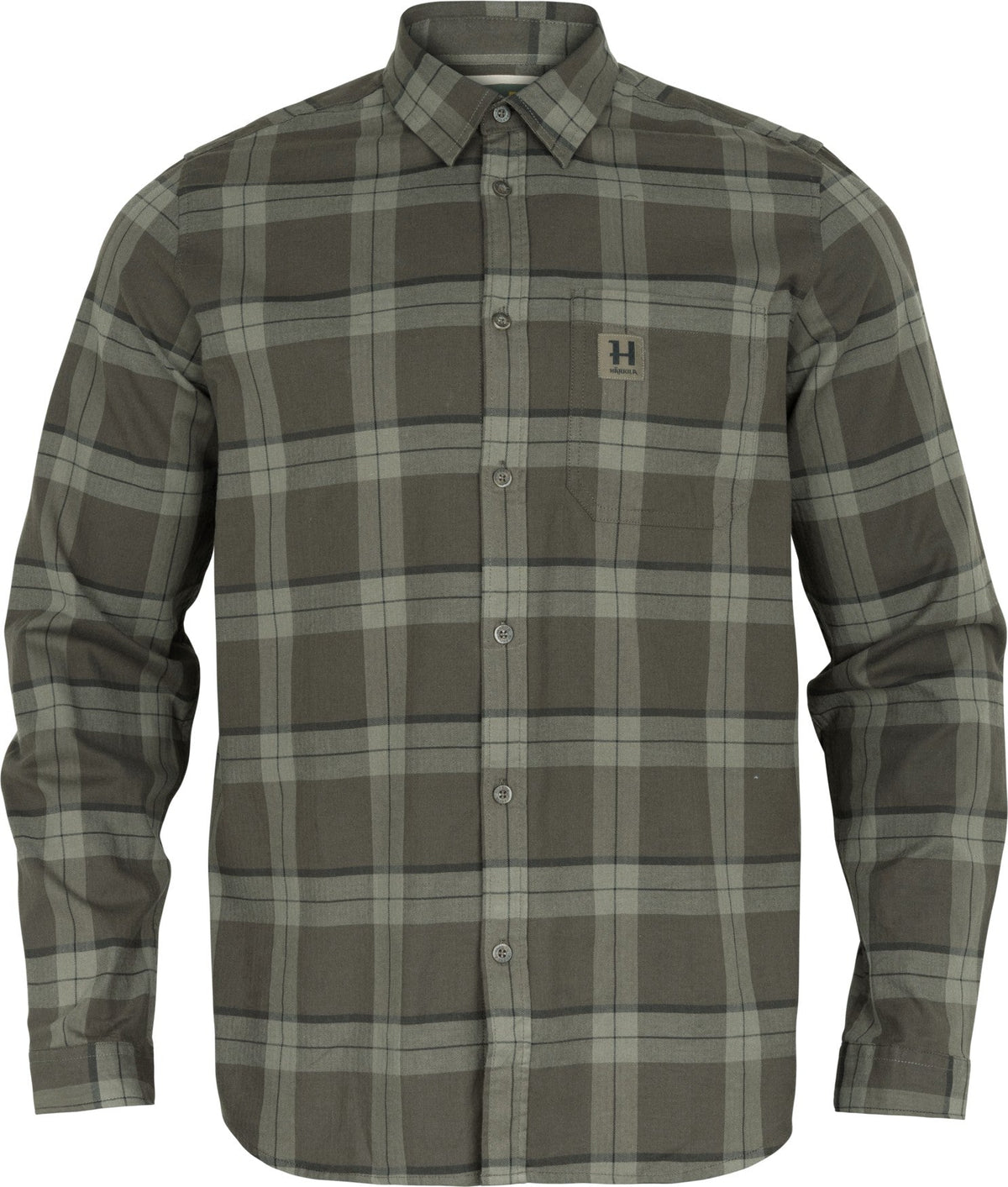 Fjell L/S skjorta - Green Check – Härkila
