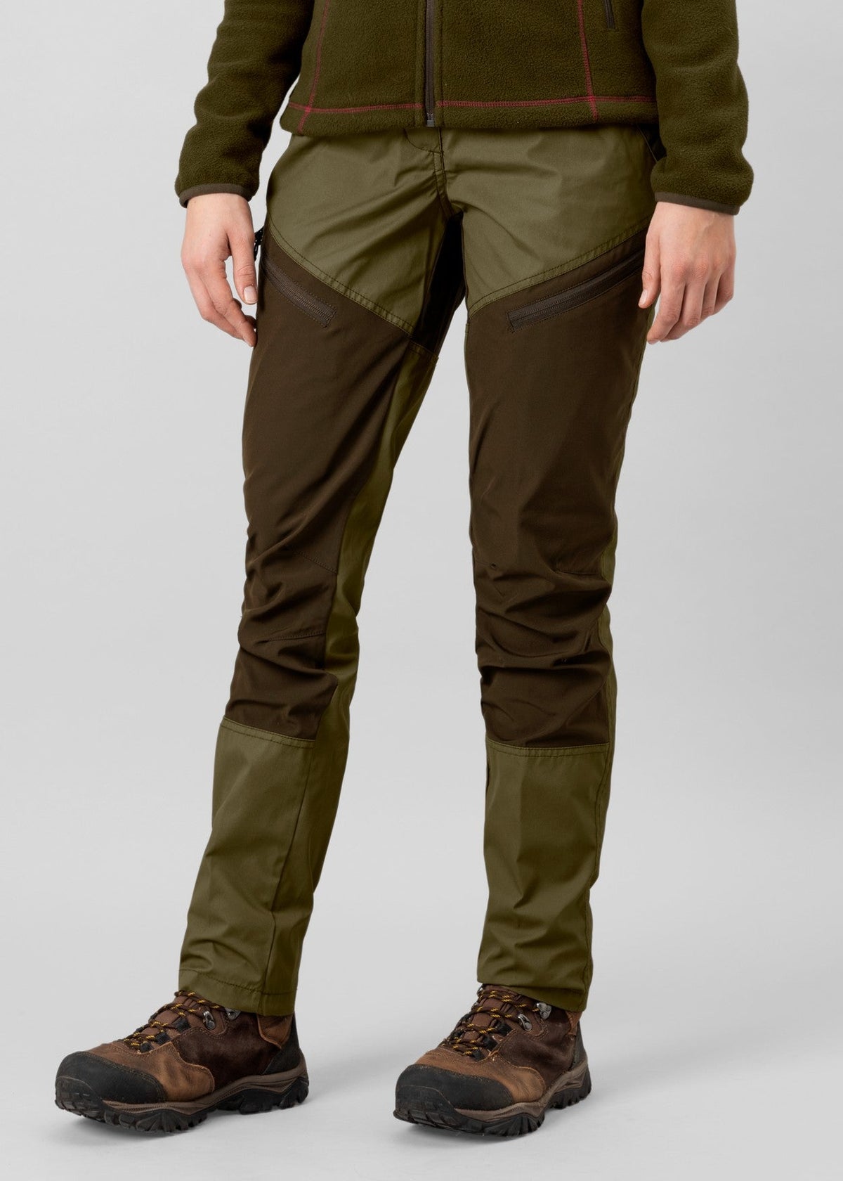 Rosalie byxor Duffel green/Pine green - Seeland