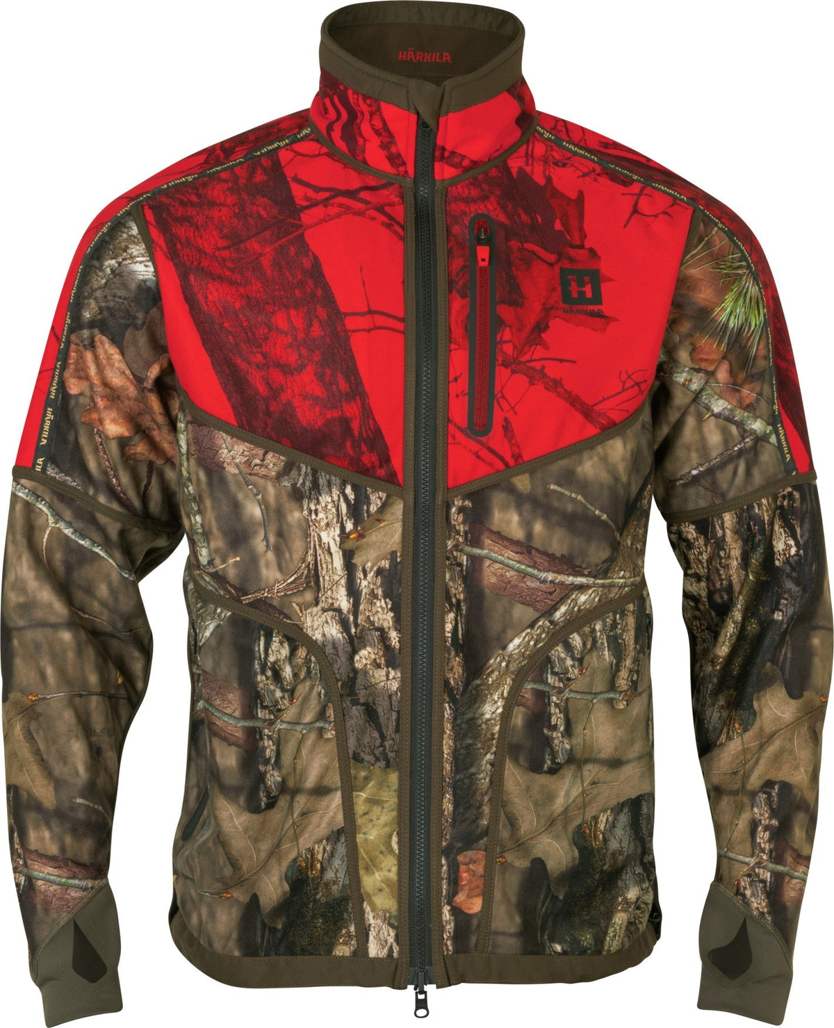 Kamko kamouflage vändbar WSP jacka Hunting green/MossyOak®Break-up Country® - Härkila