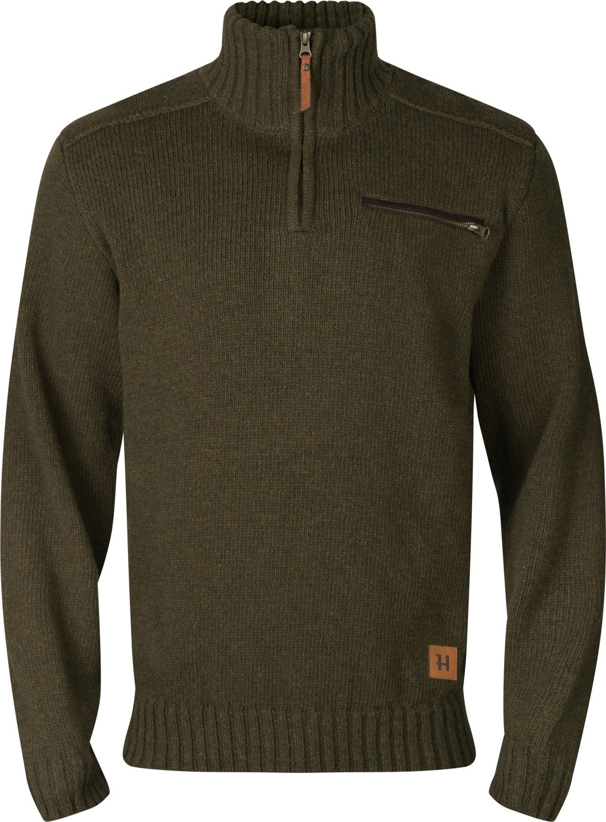 Annaboda 2.0 HSP stickad tröja Willow green - Härkila