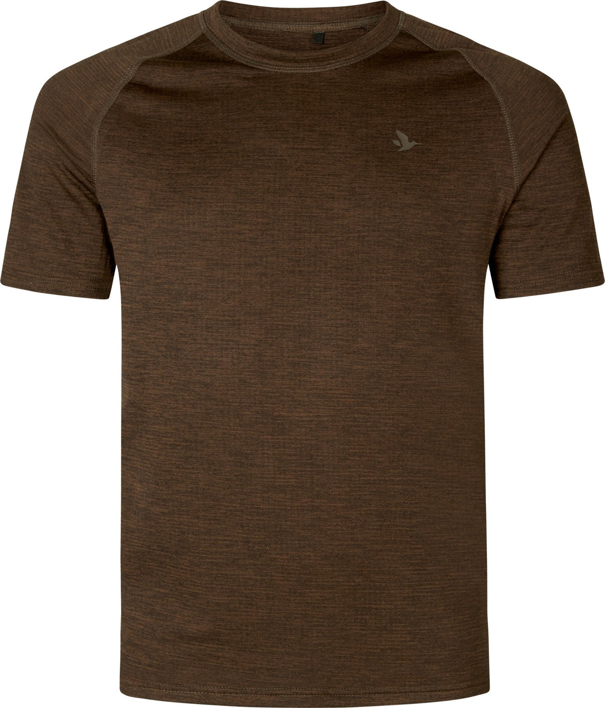 Active S/S t-shirt Demitasse Brun - Seeland