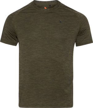 Aktiv Kortärmad T-shirt Pine green - Seeland