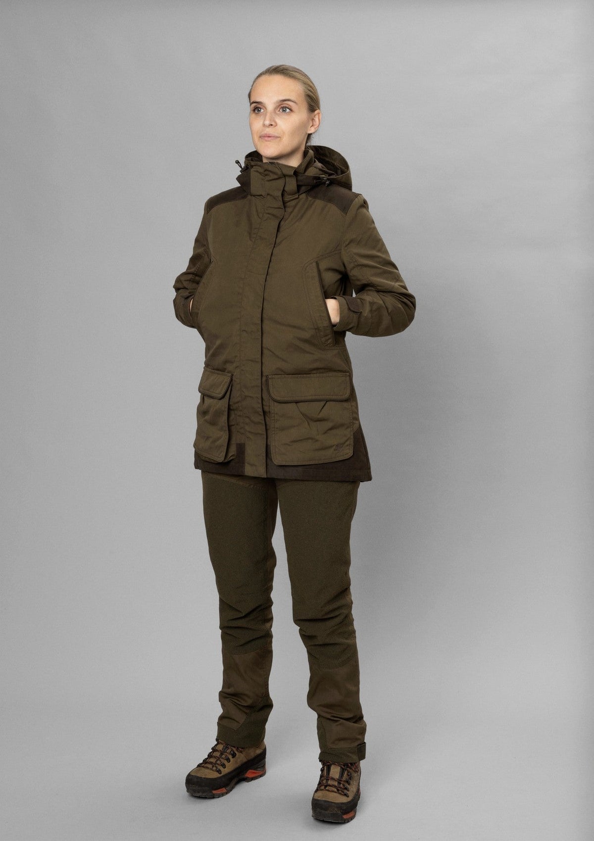 KeyPoint Kora Jacka Pine Green/Grizzly Brown - Seeland