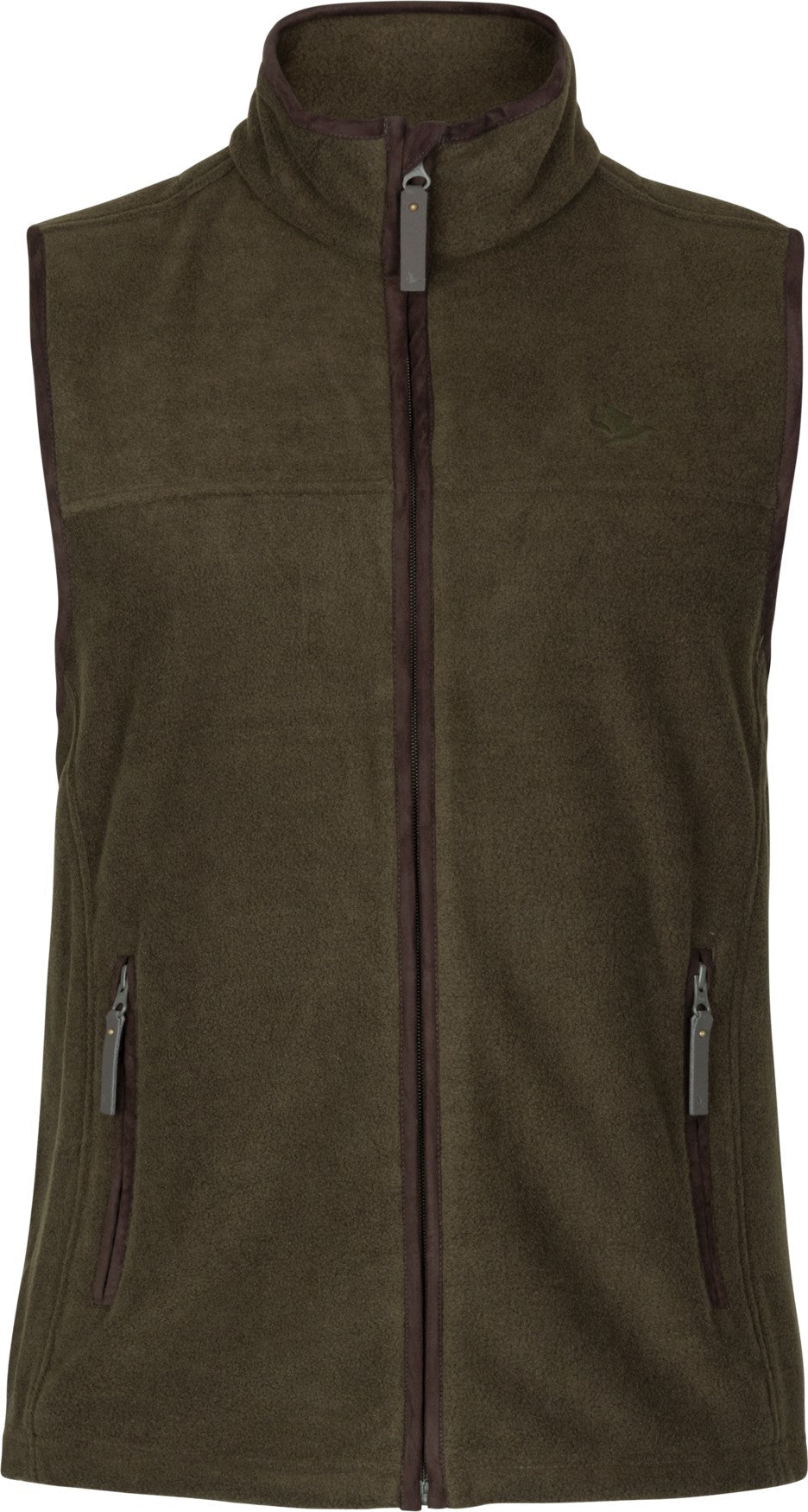 Woodcock Earl Fleece Väst Pine green melange - Seeland
