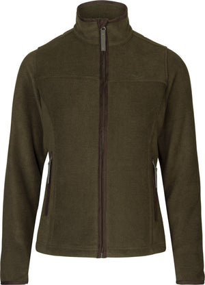 Woodcock Ivy Fleecejacka Pine green melange - Seeland