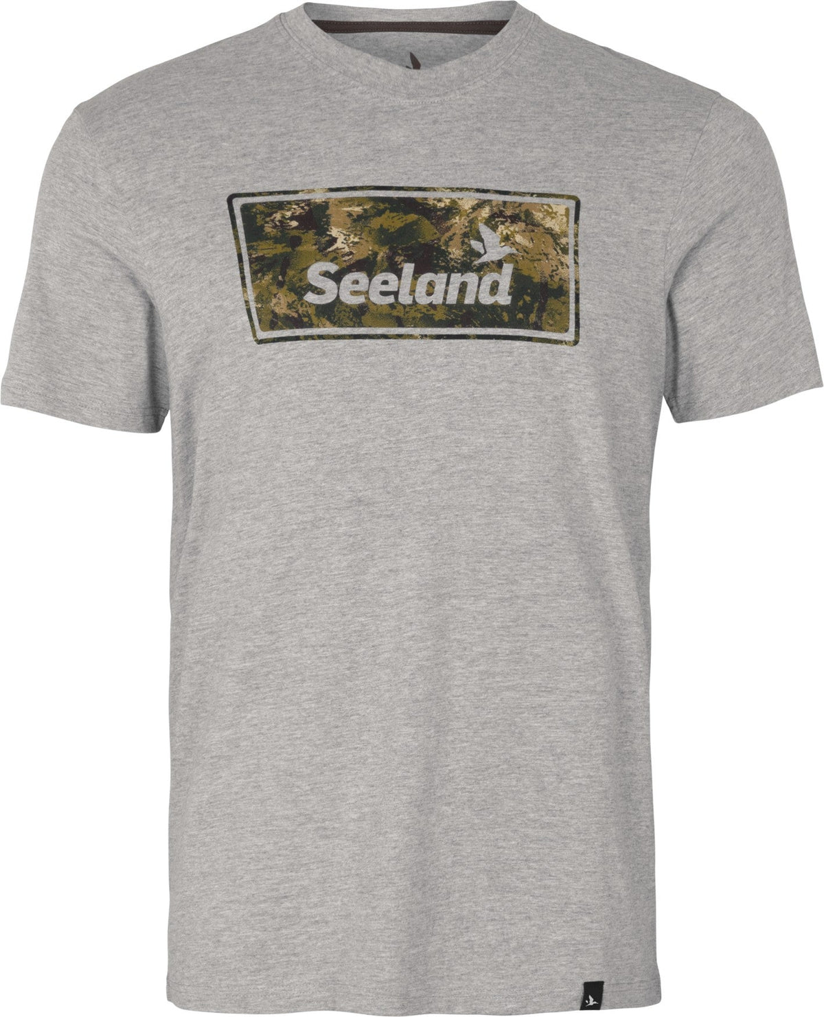Falcon T-tröja Dark Grey Melange - Seeland