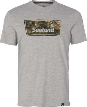 Falcon T-tröja Dark Grey Melange - Seeland