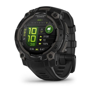 Instinct® 3 – 50 mm, AMOLED, Tactical Edition, Sort med sort rem 3
