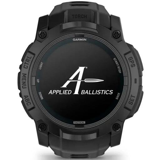 Instinct® 3 – 50 mm, AMOLED, Tactical Edition, Sort med sort rem 2