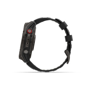 fēnix® 8 Pro – 51 mm, AMOLED, Sapphire, titan med silikonrem i Graphite/Svart – Garmin