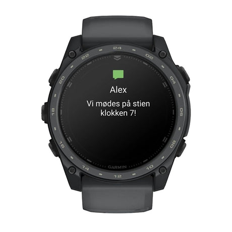 tactix® 8 – 51 mm, AMOLED, Cerakote® Beläggning, Inklusive Applied Ballistics Ultralight™ Solver och Slate Gray Cerakote® Beläggning – Garmin