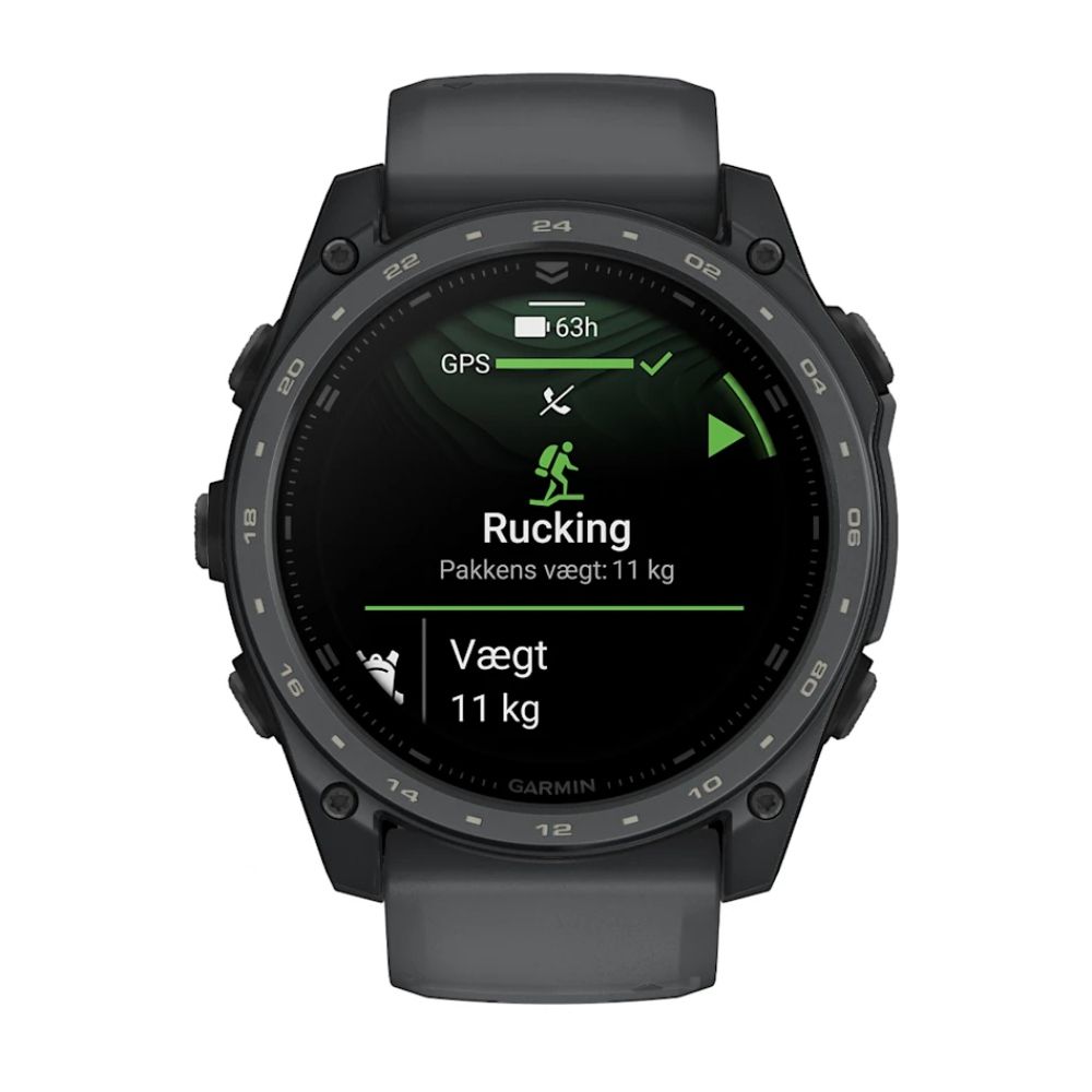 tactix® 8 – 51 mm, AMOLED, Cerakote® Beläggning, Inklusive Applied Ballistics Ultralight™ Solver och Slate Gray Cerakote® Beläggning – Garmin