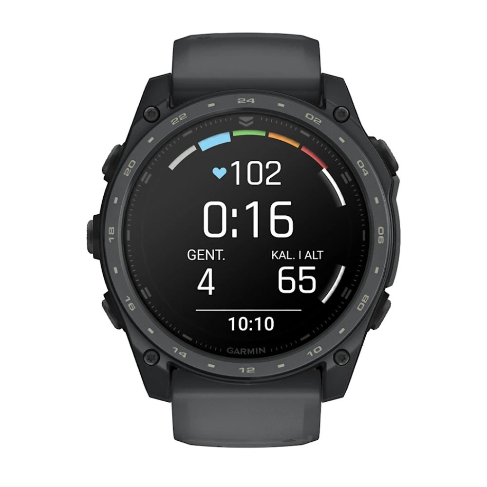 tactix® 8 – 51 mm, AMOLED, Cerakote® Beläggning, Inklusive Applied Ballistics Ultralight™ Solver och Slate Gray Cerakote® Beläggning – Garmin