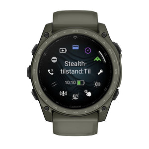 tactix® 8 – 51 mm, AMOLED, Cerakote®-beläggning, Inklusive Applied Ballistics Ultralight™ Solver och Olive Cerakote®-beläggning – Garmin