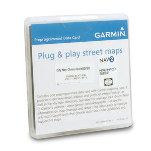 microSD™/SD™ card: City Navigator® China NT 1