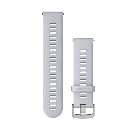 Quick Release-remme (22 mm), Whitestone, sølv hardware 1