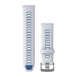 Quick Release remme (22 mm), Whitestone/Tidal Blue, Slate hardware 1