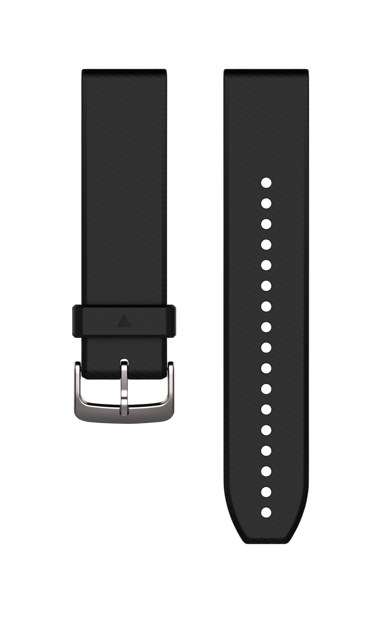 QuickFit® 22 urremme, Sort/Sølv silikone 1