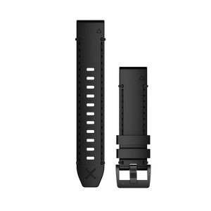 QuickFit® 22 urremme, Sort, sort hardware i rustfrit stål 1